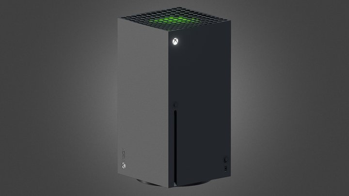 Xbox Series X 3D Model