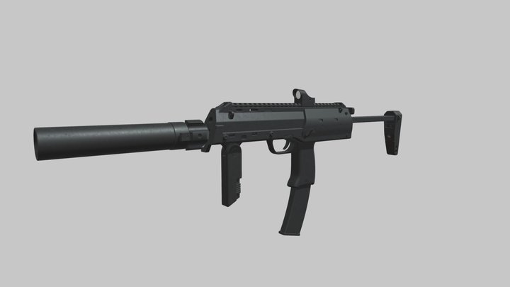 MP7A2 3D Model