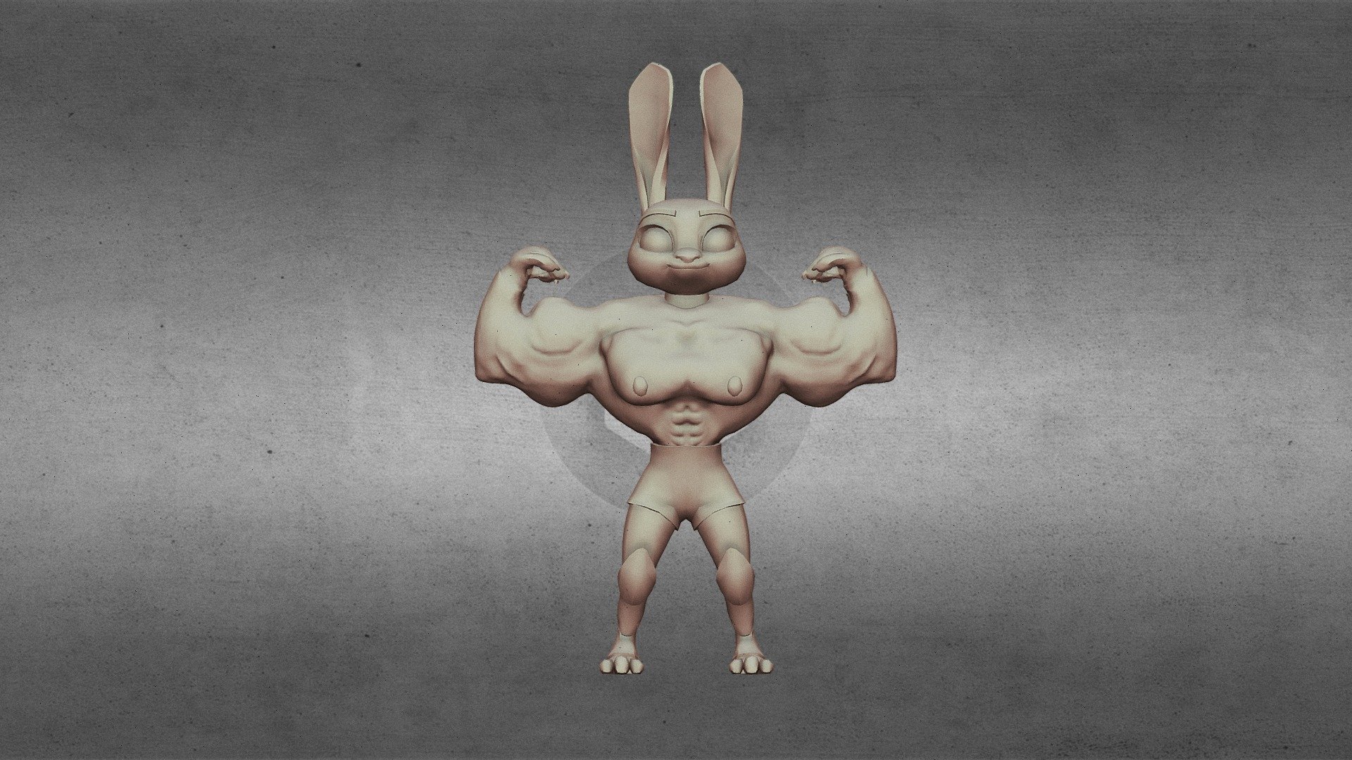 BodyBuilder Judy Hopps - Download Free 3D model by adreber15 [4e13dc0] -  Sketchfab