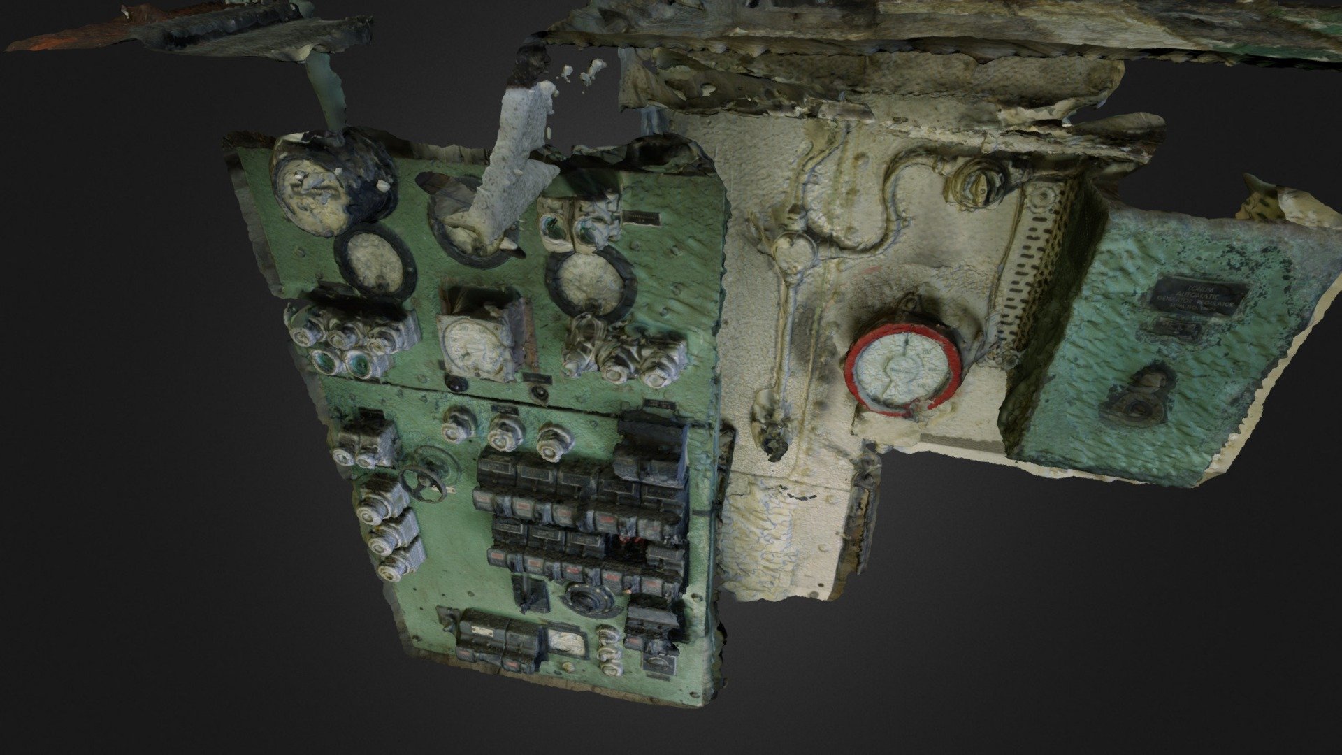 Maskinrom Hovedtavle - 3D model by josenfjord [4e16500] - Sketchfab