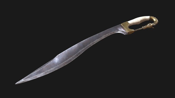 Falcata ibera 3D Model