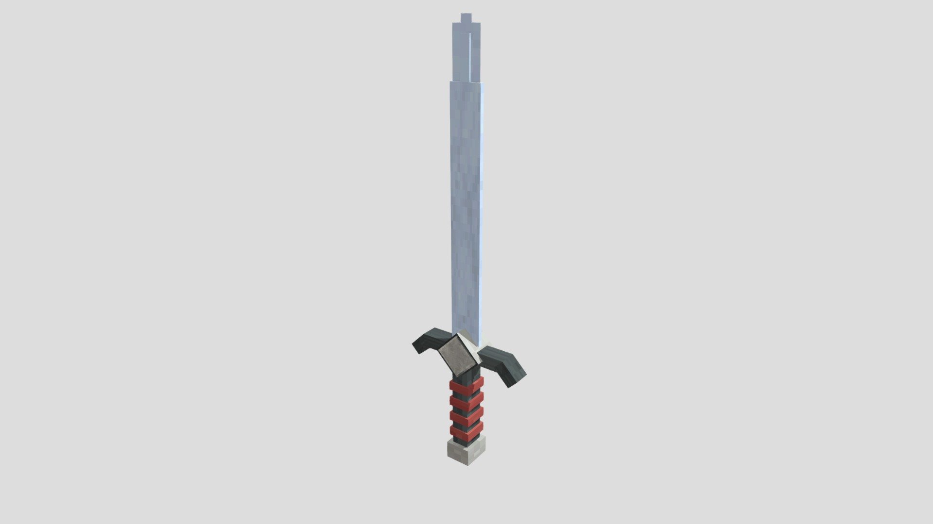 [ Minecraft ] 3D Ice / Diamond Sword - Download Free 3D model by ...