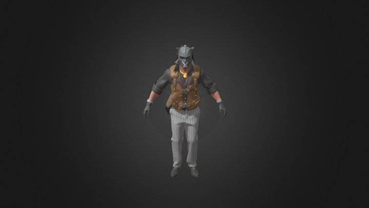 Character CS2 3D Model