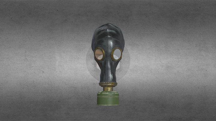GAS MASK 3D Model