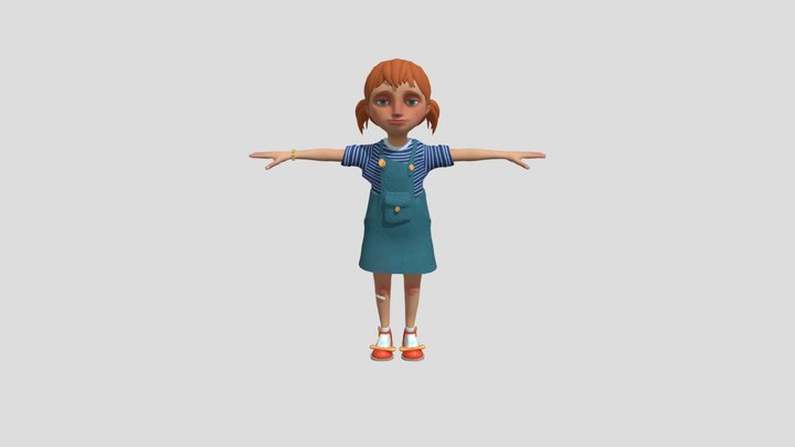 Mya-peterson-hello-neighbor 3D Model