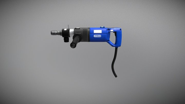 Carotteuse 3D Model