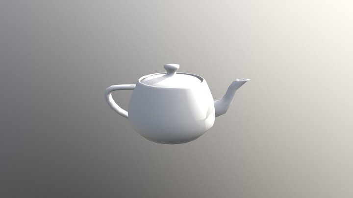 Animated Teapot 3D Model