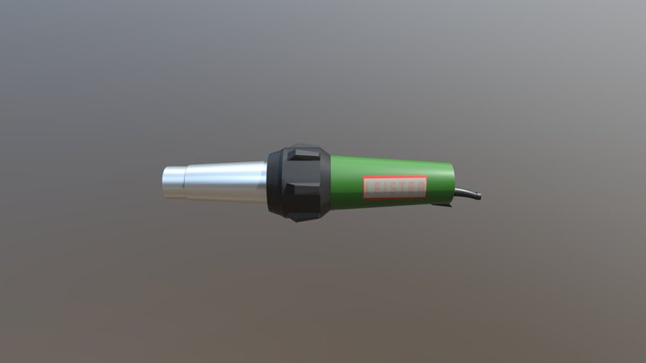 Leister Heat Gun| Roofers Tool 3D Model