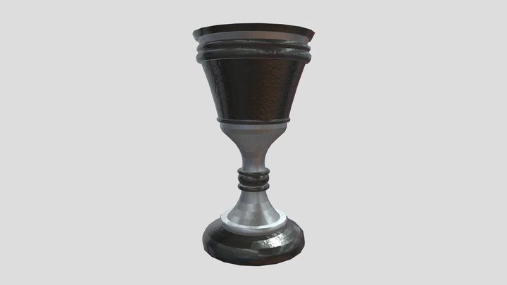 Catacombs Chalice Asset 3D Model