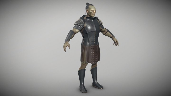 Orc warrior 3D Model