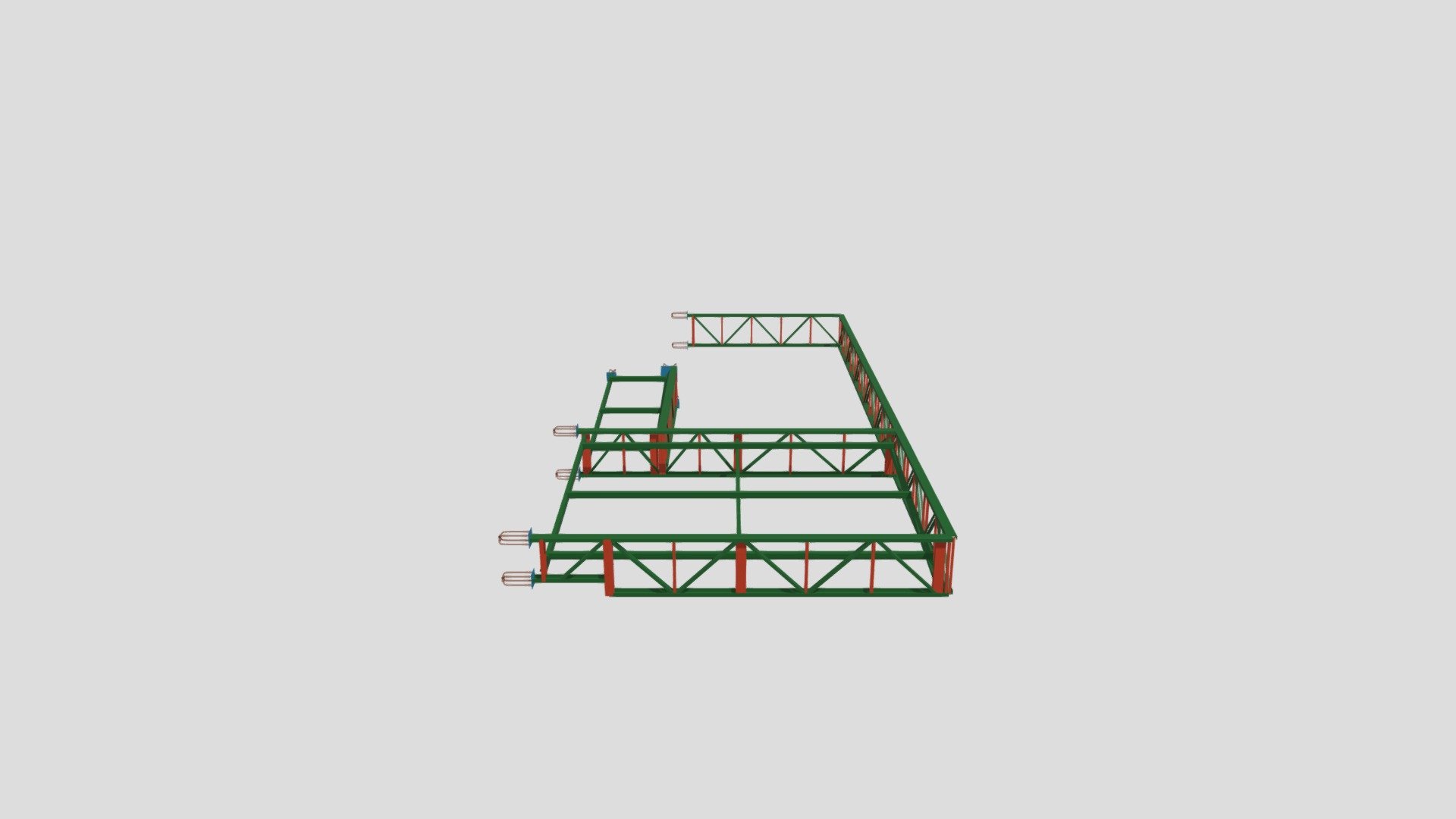 MODELO 3D - METÁLICO - HUGO E MELISSA