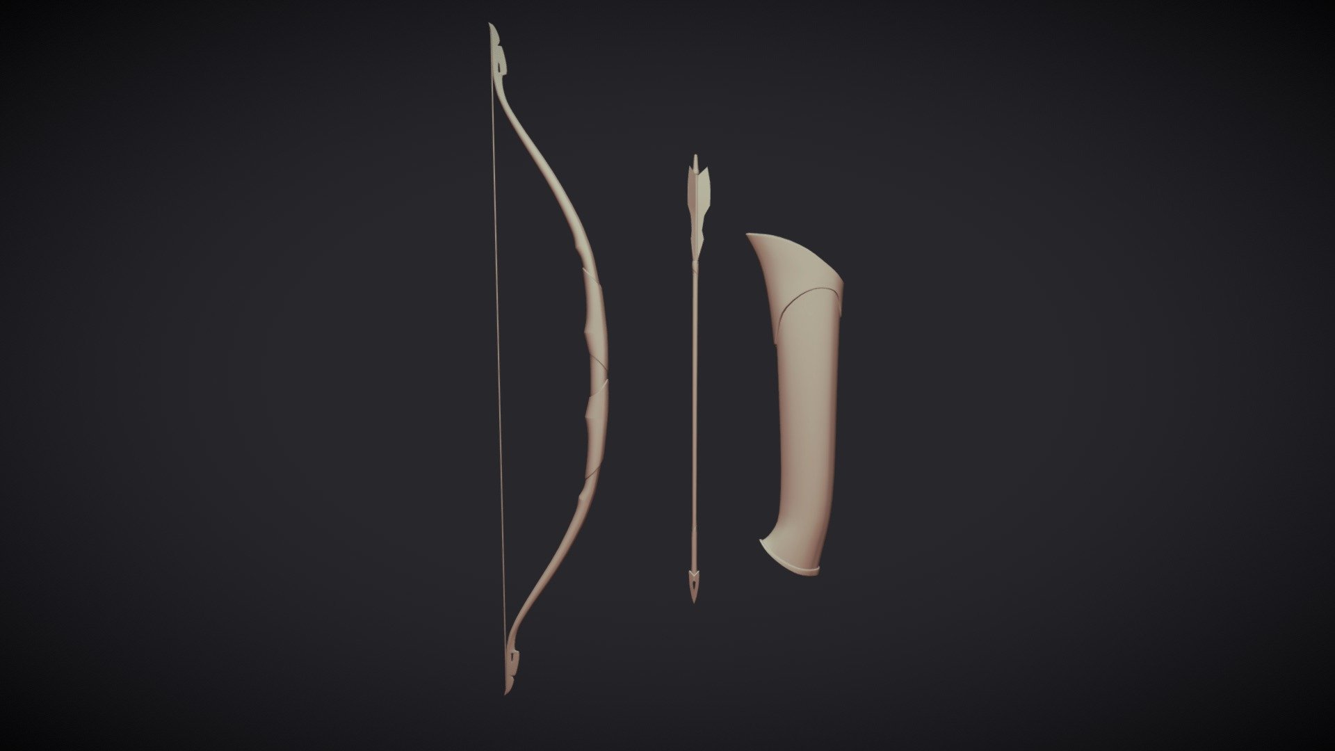 Bow, Quiver, and Arrow