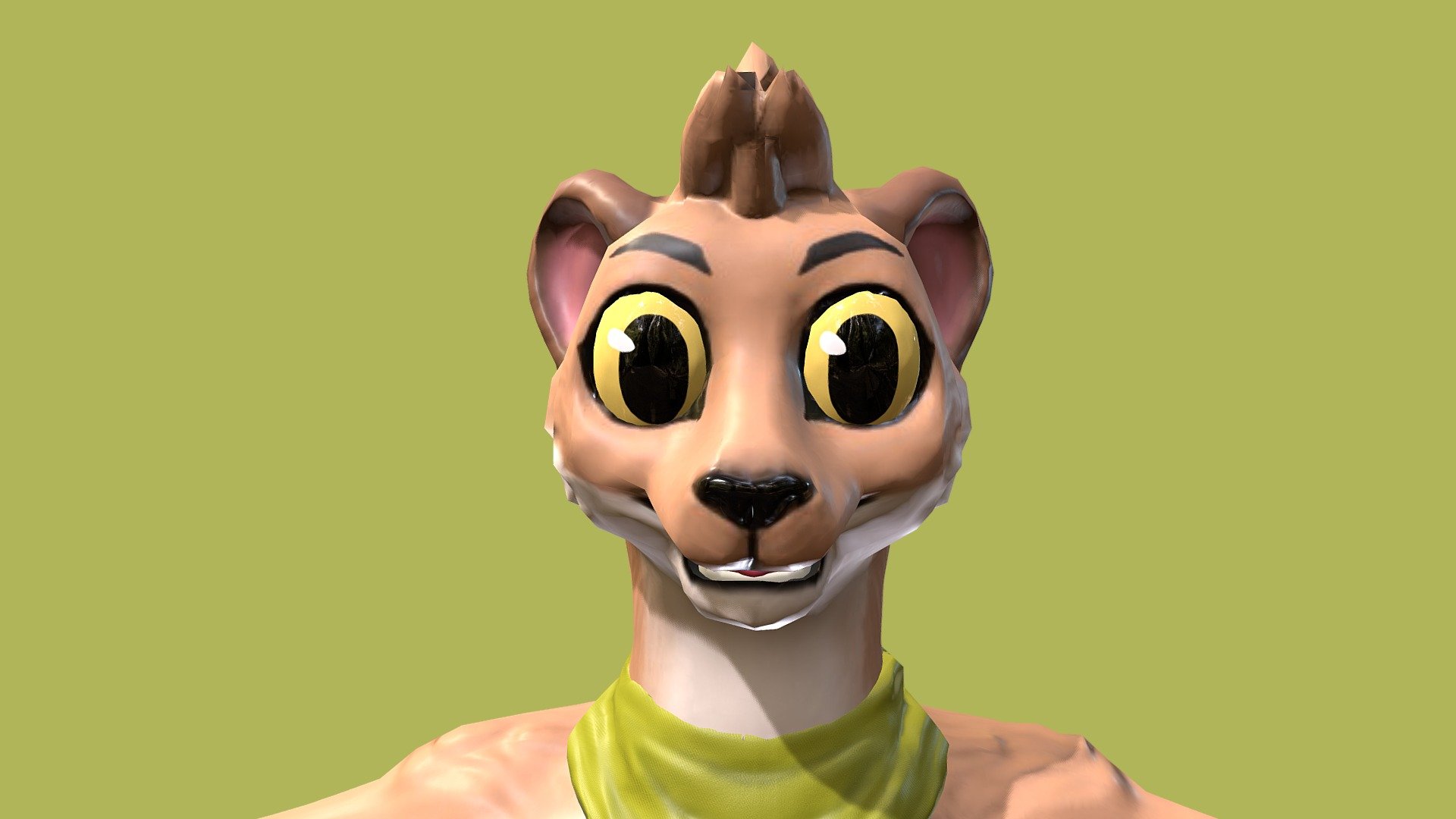 Toffee Download Free 3D model by vapor_ (vaporclaws) [4e1e425