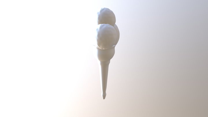 Ice Cream Kids 3D Model