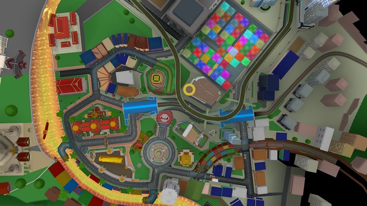 Bangkok Rush 3D Model