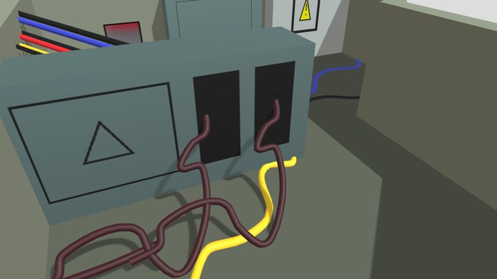 Among Us Electrical FREE 3D Model