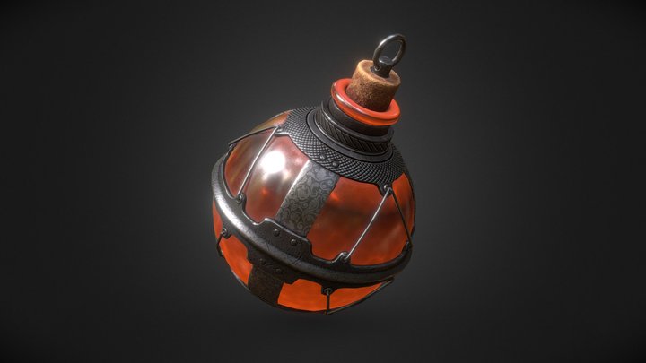 Magic Bottle 3D Model