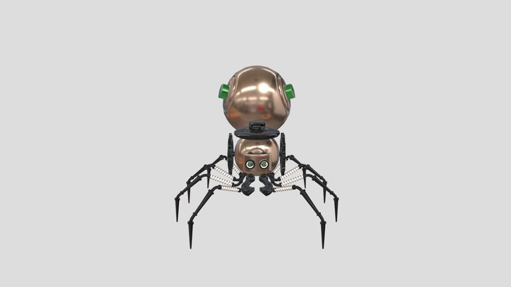 Spiderbot 3D Model