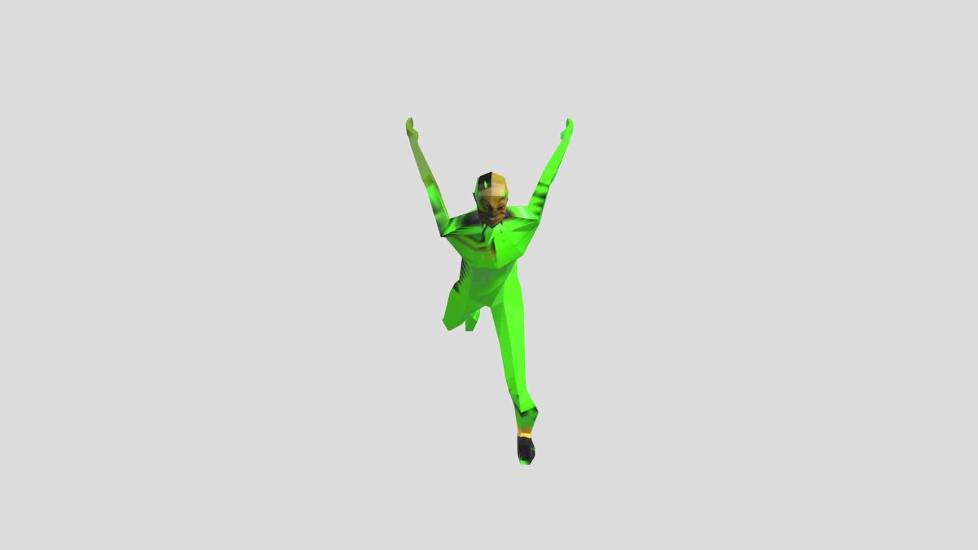 Shrek running - 3D model by BedOfRoses [4e202cb] - Sketchfab