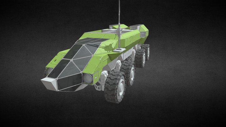 Rhino Wheeled Explorer 3D Model