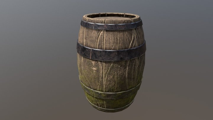 The bucket for tutorial 01 3D Model
