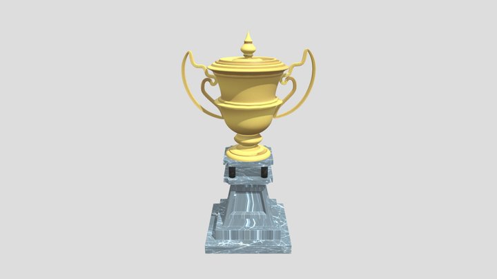 Trofeo torneo Freestyle Juarez 3D Model