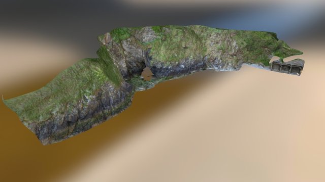 Helvick Cove 3D Model