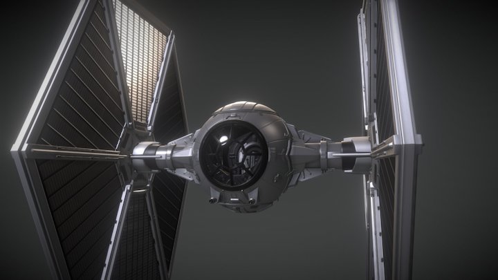 TIE Fighter Ark 3D Model