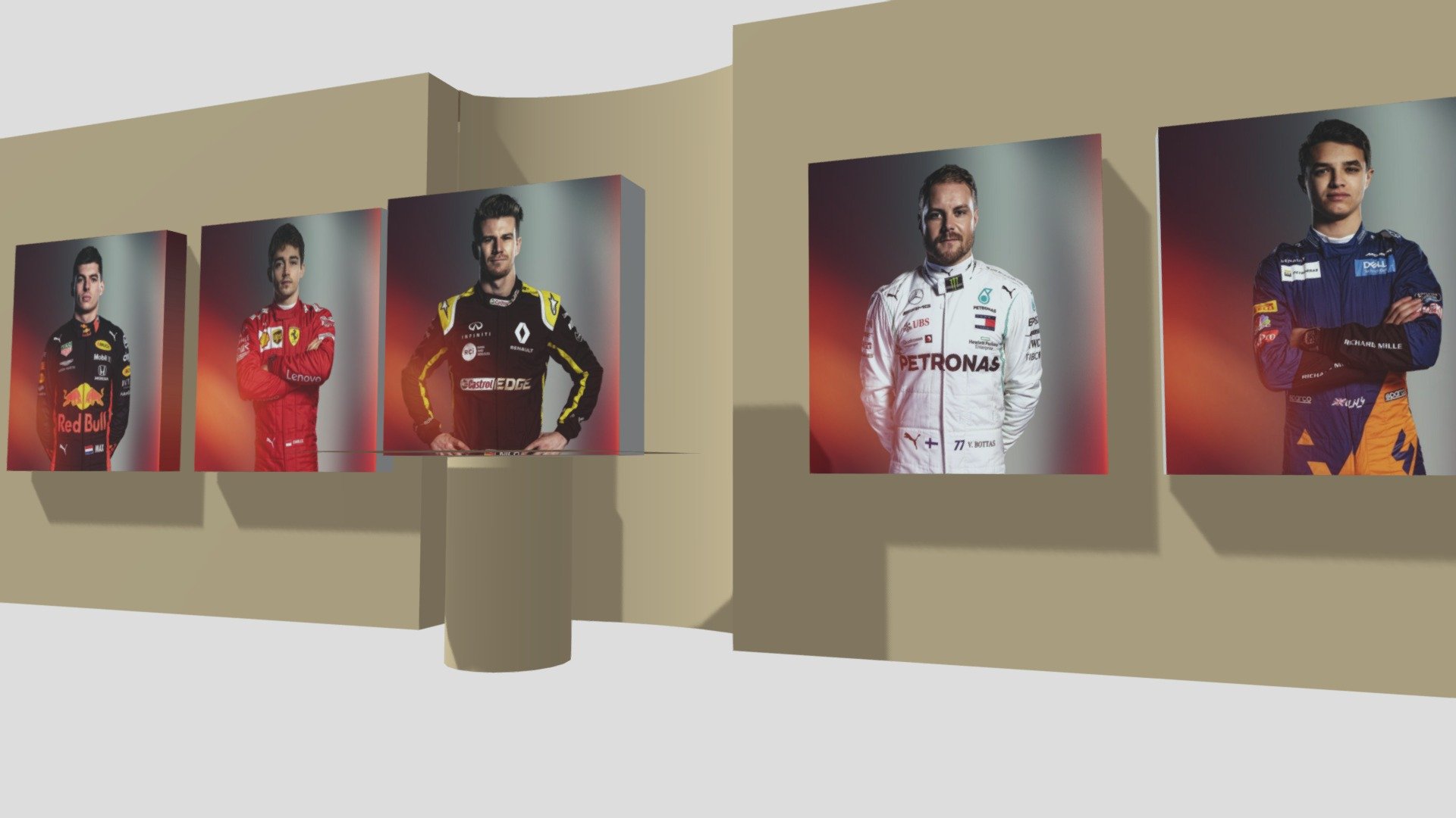 Top 5 Formula 1 stars
