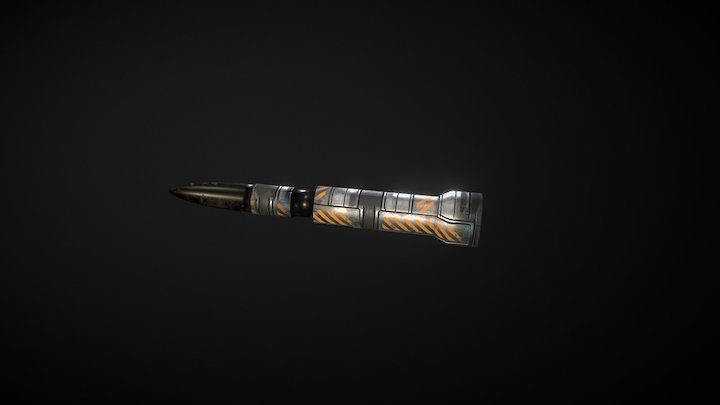 R2-A1 "Starburst" Torpedo 3D Model