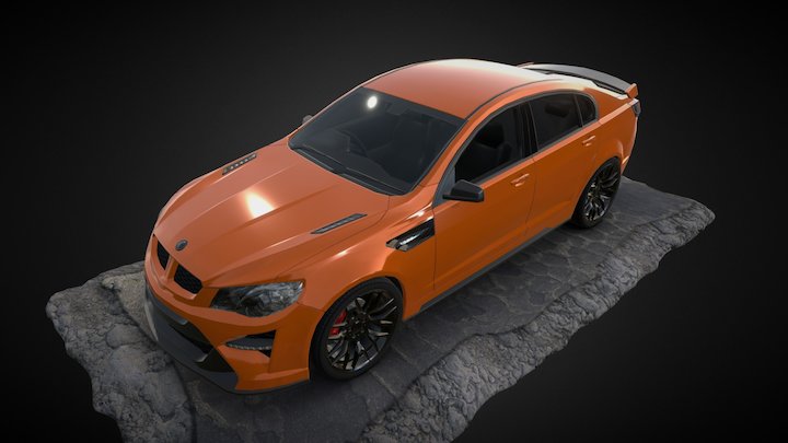 Holden GTSR W1 3D Model