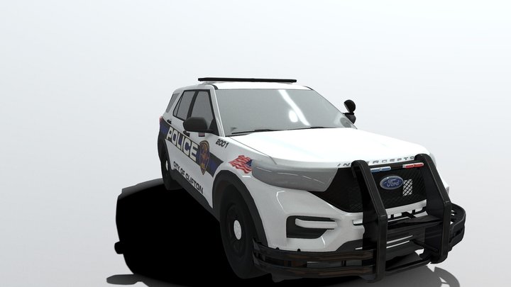 Ford Explorer Police 3D Model