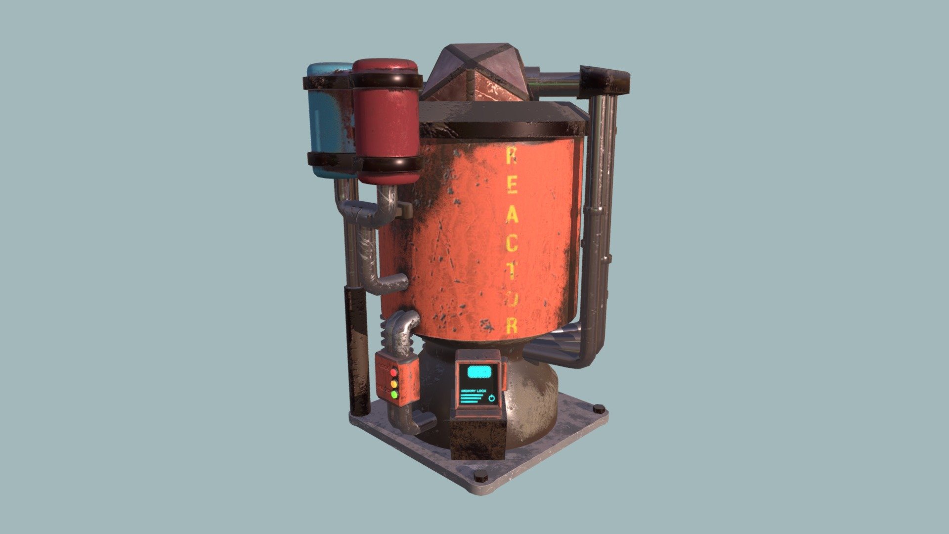 Reactor - 3D model by T.J. McLatchie (@T_McLatchie) [4e24565] - Sketchfab