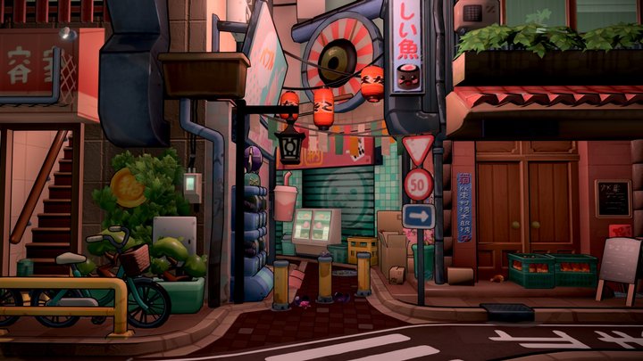 A Mysterious Adventure - 3D Editor Challenge 3D Model