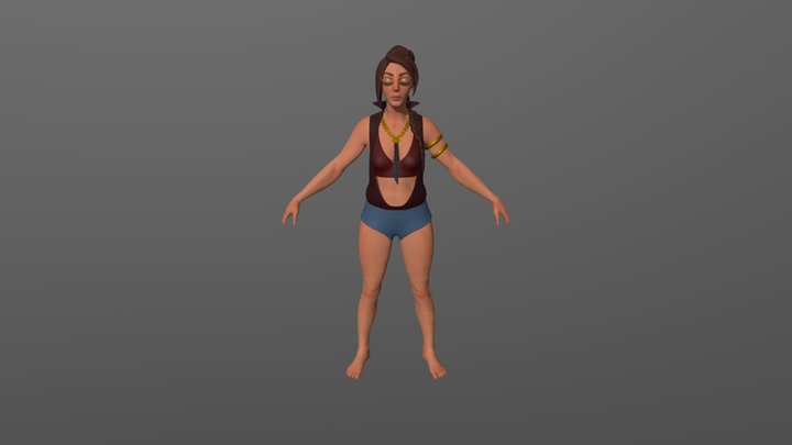 FireWitchFinal 3D Model