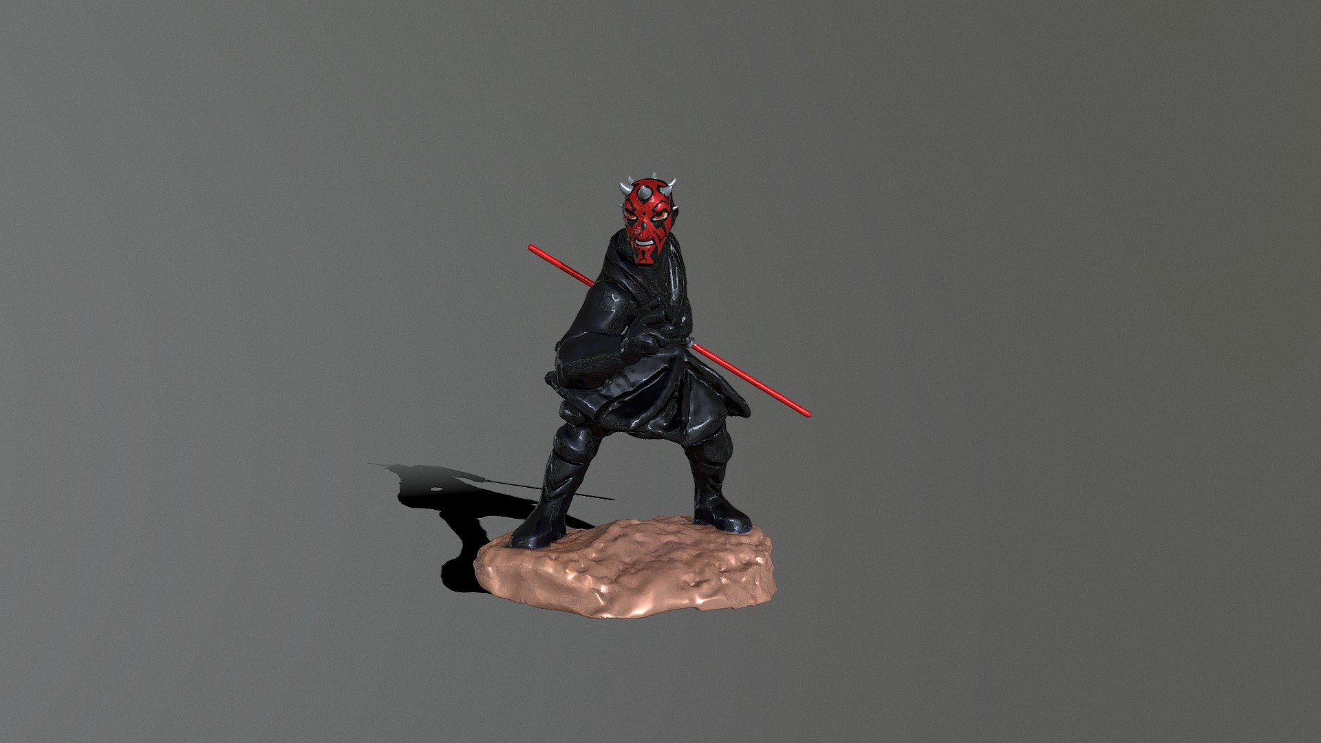 Free 3d Models Download Of Darth Maul Statues