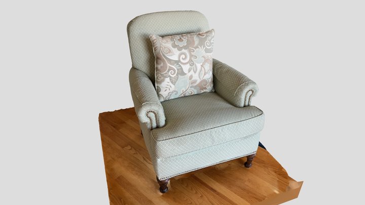 Sofa Chair 2 Scan 3D Model