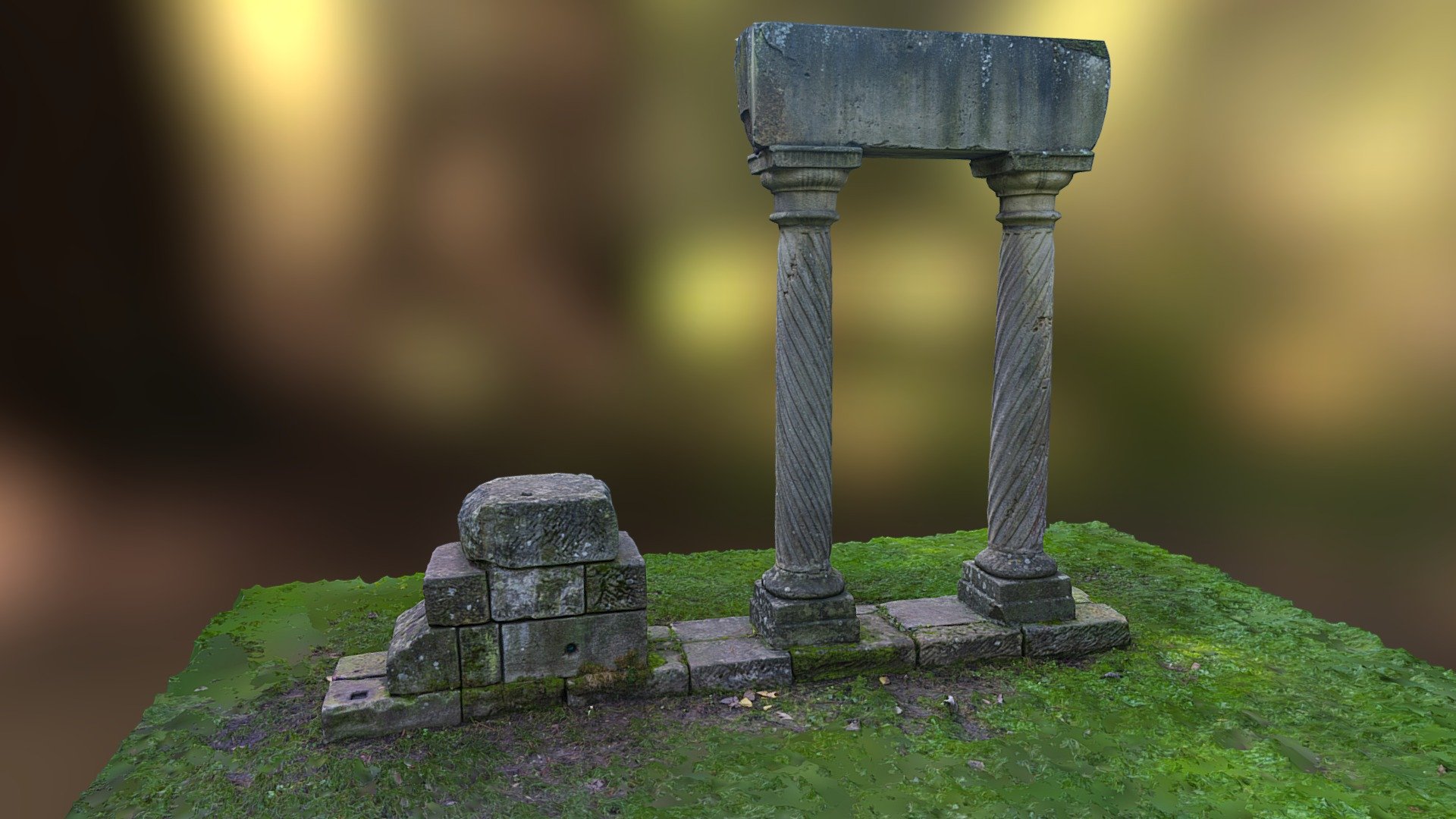 Columns scan - Buy Royalty Free 3D model by Miguel Bandera ...