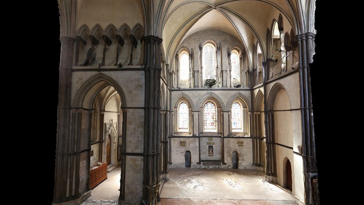 9. The South Quire Transept 3D Model