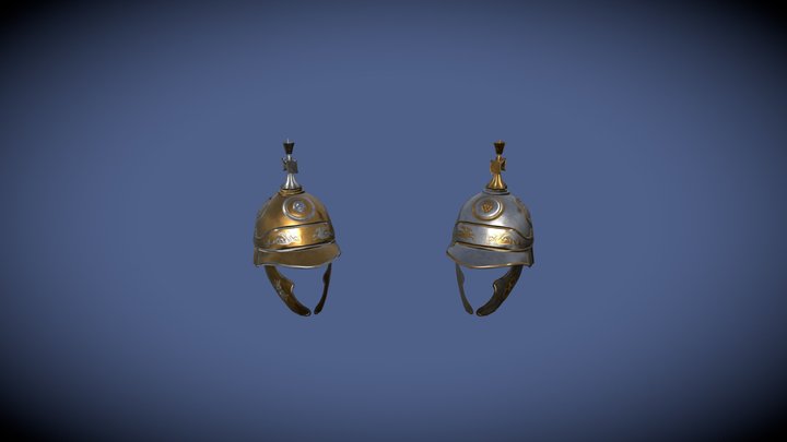 Konos Helmets 3D Model