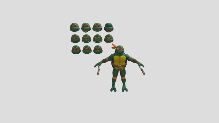 Michelangelo 3D Model