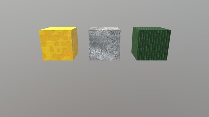 Texturas, Parcial I 3D Model