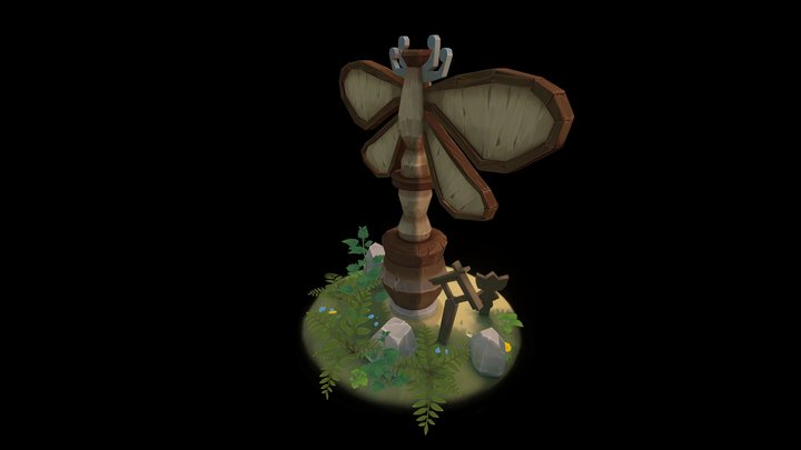Mana totem 3D Model