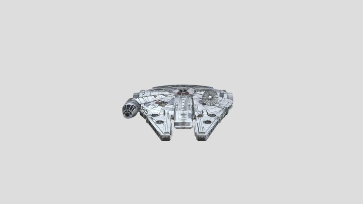 Millenium Falcon - StarWars 3D Model