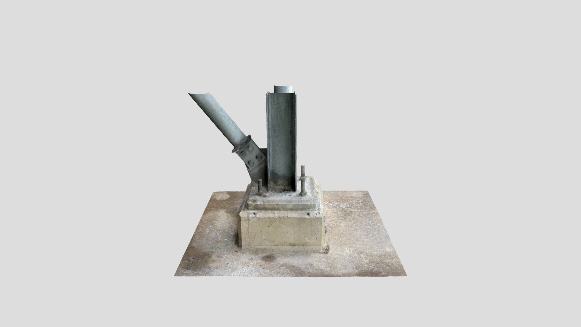 Test scan of Plinth
