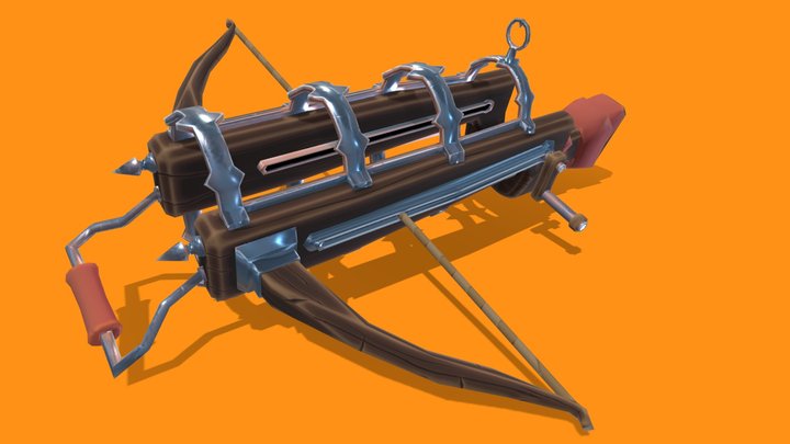 Sword Gun 3D Model