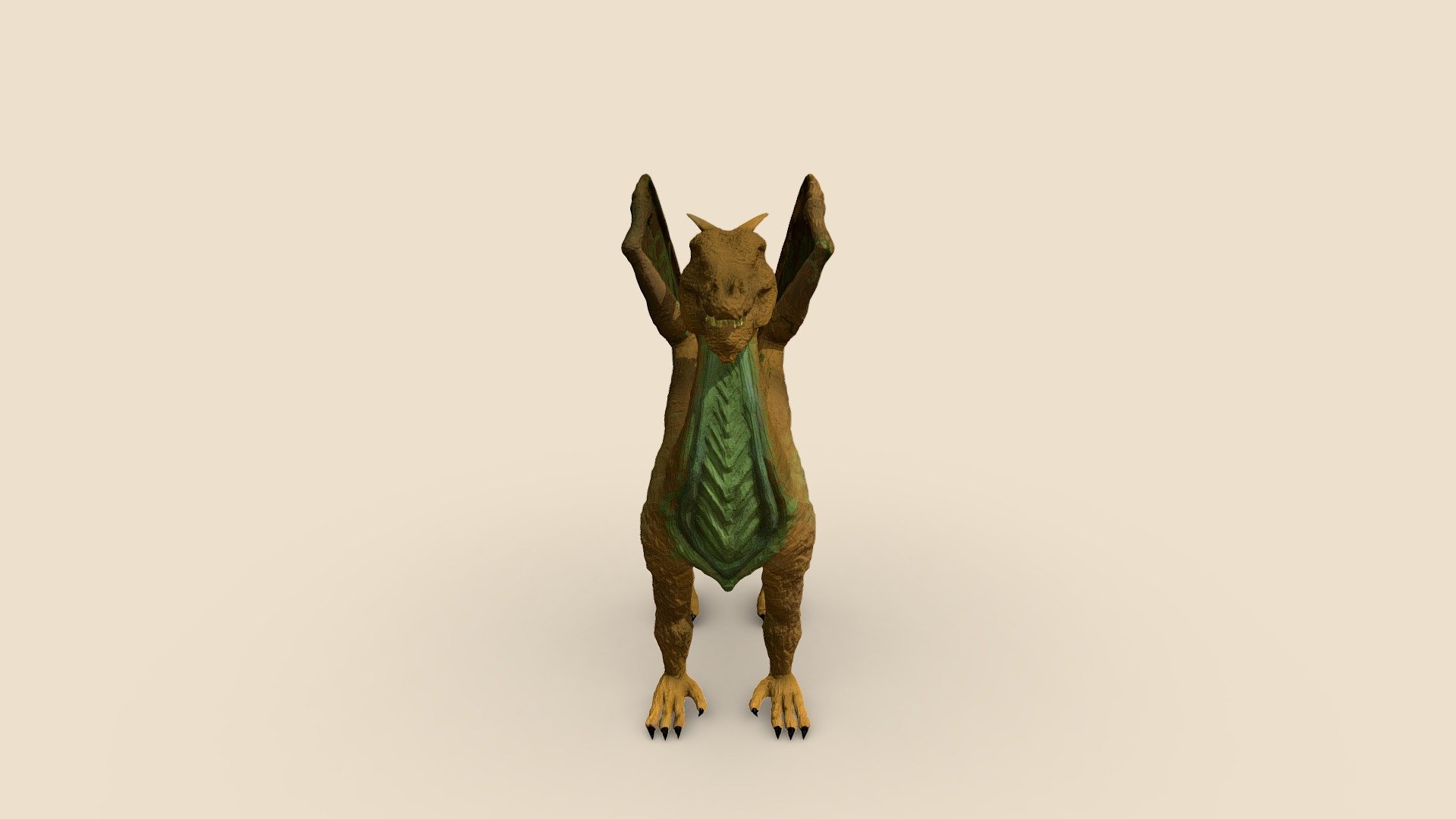 Dragon — Sketchfab embed 3D viewer