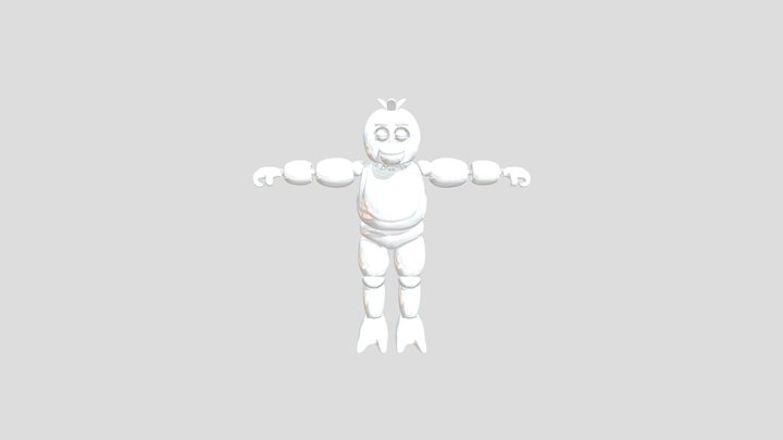 FNaF Chica E. Models 3D Model