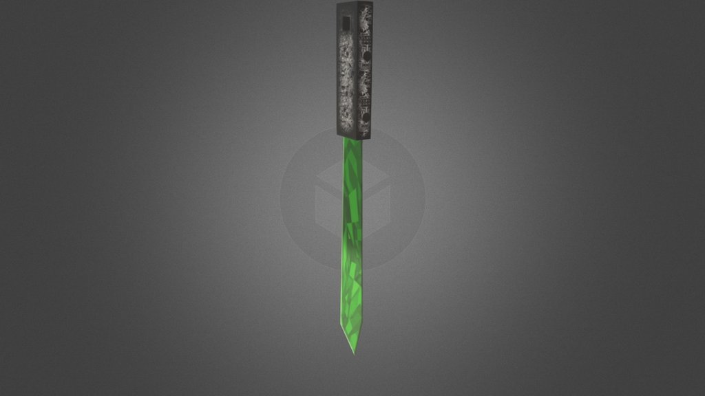 Toxic Machete - 3D model by trewdz [4e2d882] - Sketchfab