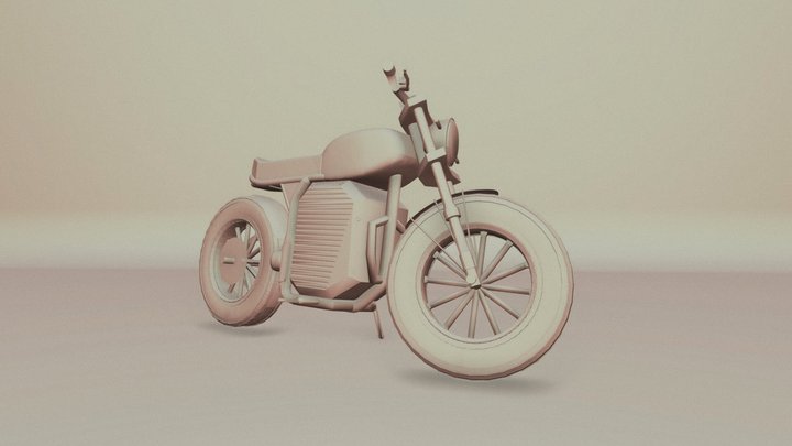 eScrambler | Electric Motorcycle 3D Model